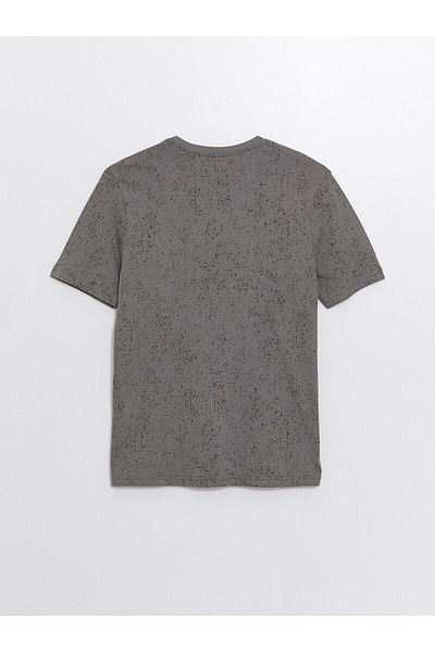 LC Waikiki Crew Neck Short Sleeve Printed Combed Cotton Men's T-Shirt