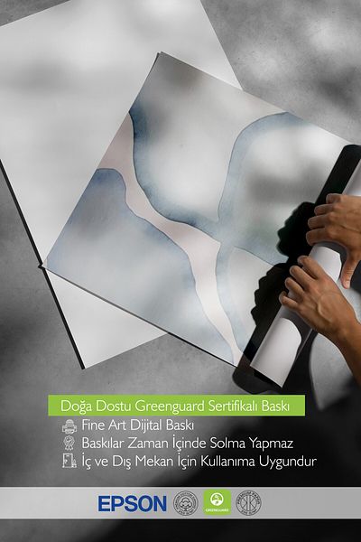 Postifull Poster de perete fără încadrare, cercuri abstracte - 3, vopsea în ulei, poster de culoare albastră, selecție de vară 2025, NR: 109