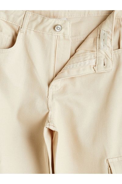LC Waikiki Wideleg Girl's Cargo Pants