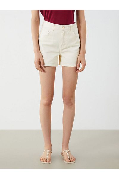 LC Waikiki Standard Fit Women's Jean Shorts