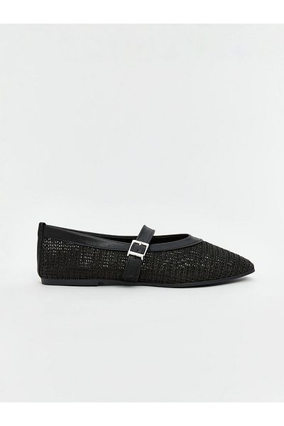 LC Waikiki Wicker Women's Ballerinas