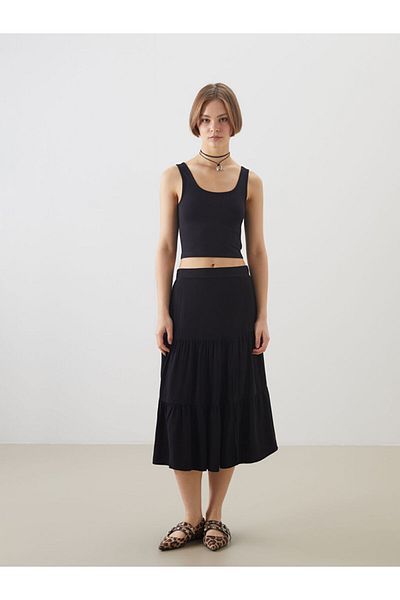 LC Waikiki U Neck Crop Women's Tank Top