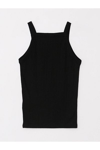 LC Waikiki Women's Halter Neck Straight Crop
