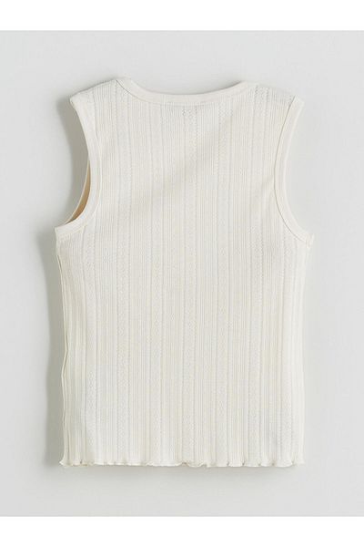 LC Waikiki Crew Neck Openwork Women's Tank Top