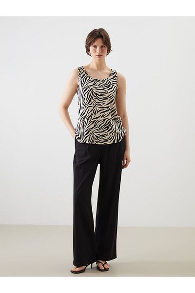 LC Waikiki U Collar Patterned Women's Athlete
