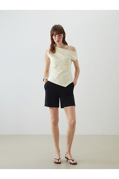 LC Waikiki Sort pentru femei cu talie elastică sezon nou - S5PN33Z8