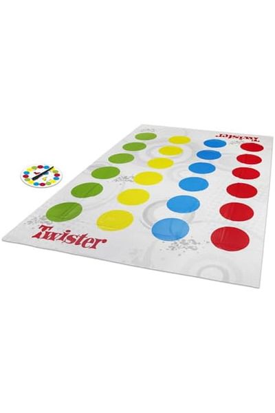 Hasbro Gaming - Twister Party Game for Family and Kids Ages 6 and Up, Indoor and Outdoor Game for Ki