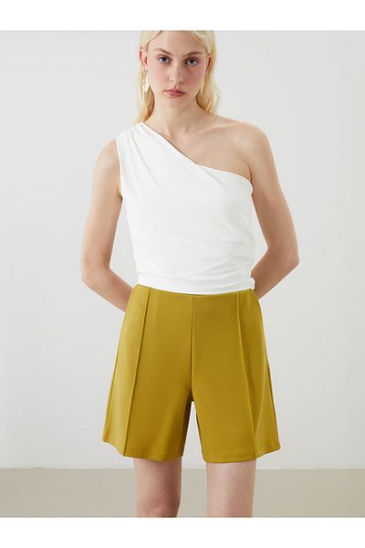 LC Waikiki New Season One Shoulder Ice Blouse - S5H356Z8