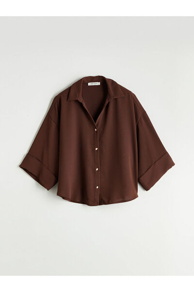 LC Waikiki قميص نسائي كبير الحجم