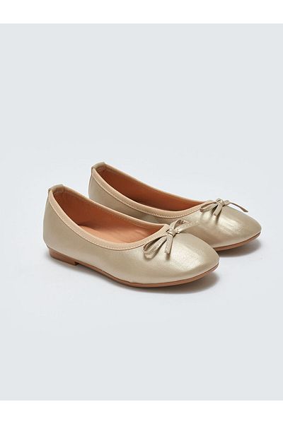 LC Waikiki Leather Look Girl's Ballerinas