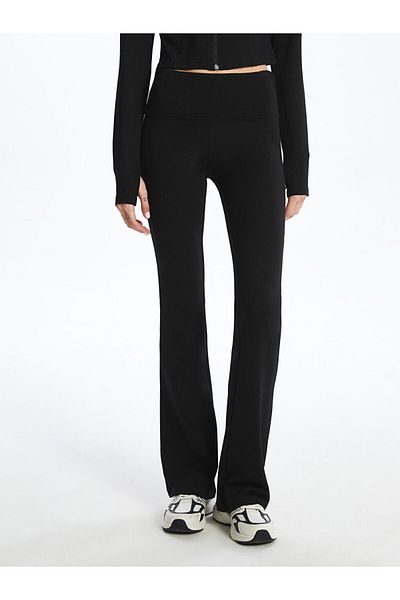 LC Waikiki Women's Elastic Waist Flared Leggings Sports Leggings
