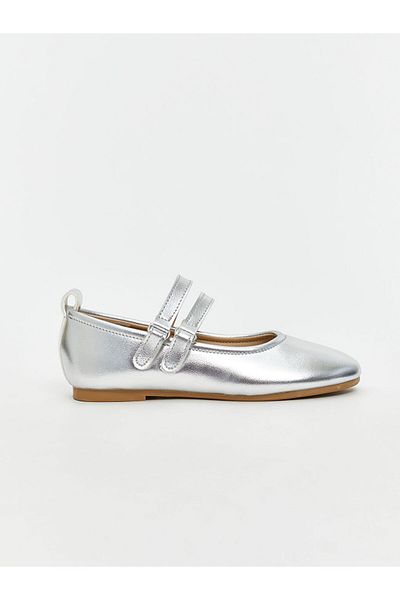 LC Waikiki Shiny Leather Look Girl's Ballerinas