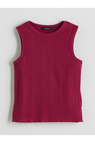 LC Waikiki Crew Neck Openwork Women's Tank Top