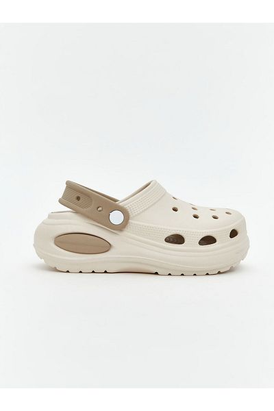 LC Waikiki Lcw Steps Beige Girl's Beach Sandals