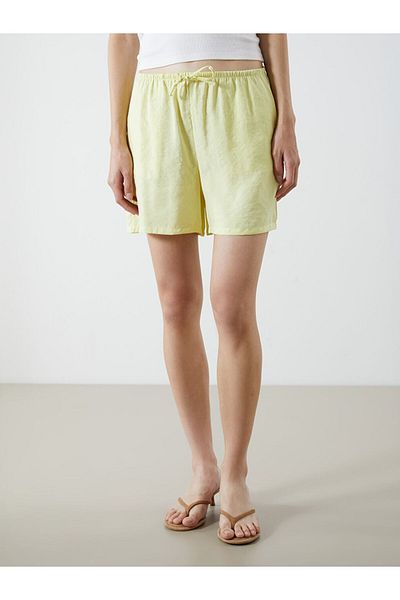 LC Waikiki Modal Blend Women's Shorts with Elastic Waist