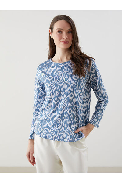 LC Waikiki I Zero Roba Collar Embroidered Women's T-Shirt from Freezen Store