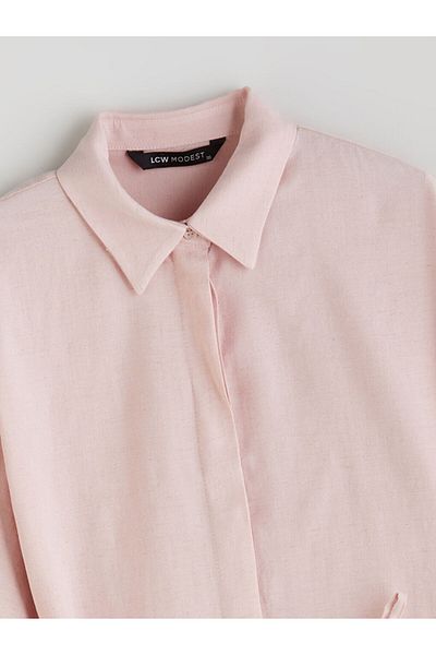 LC Waikiki Linen Blended Women's Shirt Tunic