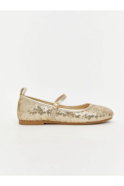 LC Waikiki Stone Detailed Girl's Ballerinas