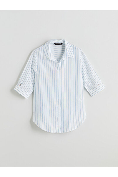 LC Waikiki Striped Women's Shirt