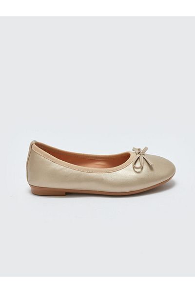 LC Waikiki Leather Look Girl's Ballerinas