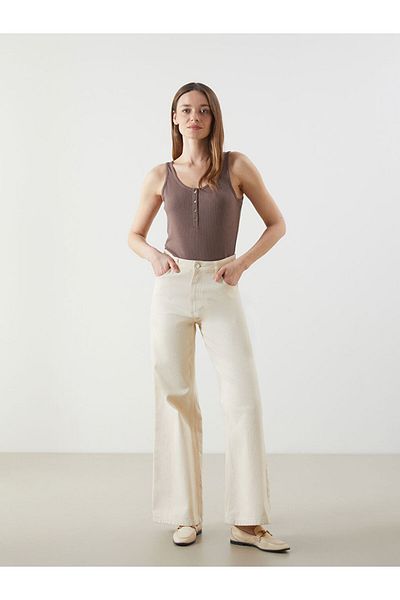 LC Waikiki U Neck Textured Women's Athlete