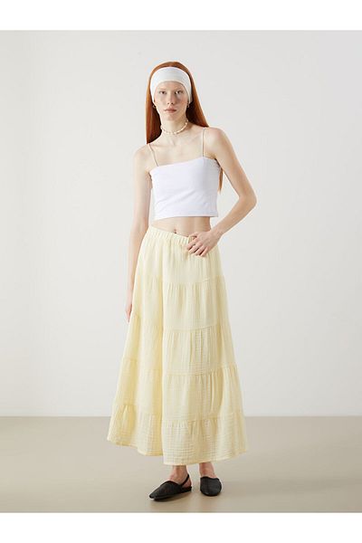 LC Waikiki Square Collar Strap Crop