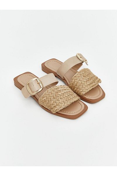 LC Waikiki Double Striped Women's Slippers