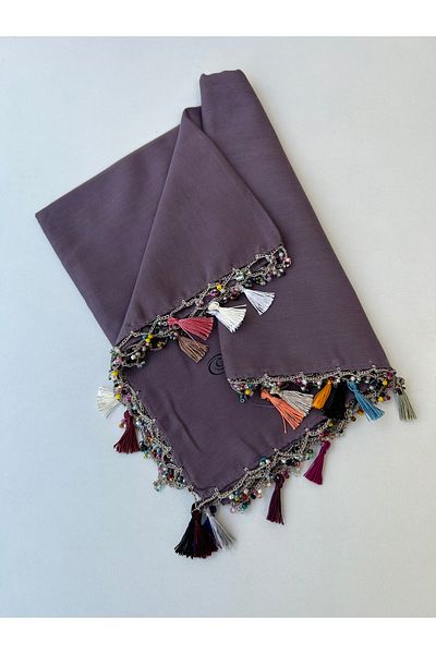 GÜNBATILI Handmade Writing Edge Tassel Beaded Hand Embroidered Cheesecloth Yemeni Dowry Package Daily
