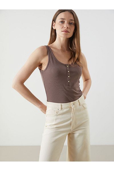 LC Waikiki U Neck Textured Women's Athlete