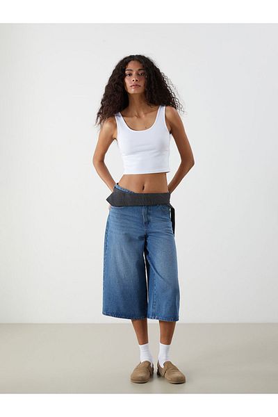 LC Waikiki New Season U Neck Crop - S5Os89Z8