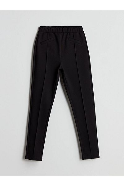 LC Waikiki Girl's Long Tights with Elastic Waist