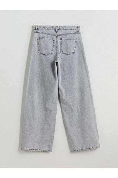 LC Waikiki New Season Wideleg Women's Jean Trousers - S5Jf92Z8