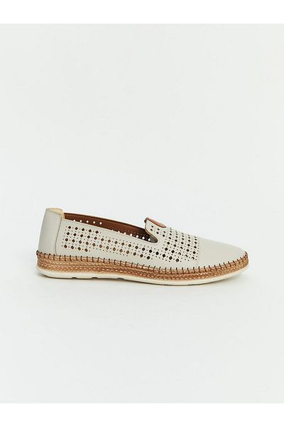 LC Waikiki Koor Beige Straw Sole Women's Casual Shoes