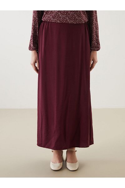 LC Waikiki Elastic Waist A-Line Women's Skirt