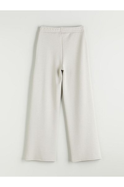 LC Waikiki Lcw Women's Wide Leg Sweatpants with Elastic Waist Fast Fashion