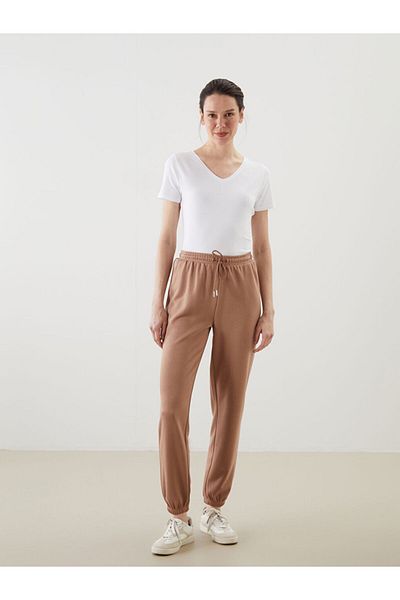 LC Waikiki Pantaloni de sport Jogger pentru femei LCW cu talie elastică