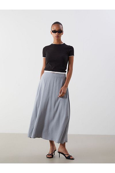 LC Waikiki A-Line Skirt with Elastic Waist