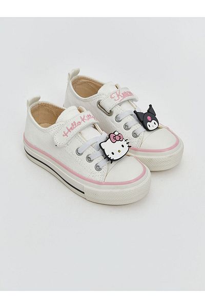 LC Waikiki White Hello Kitty Printed Girls' Sports Shoes