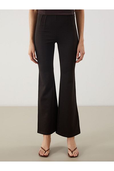 LC Waikiki Lcw Women's Sweatpants with Elastic Waistband Spanish Leg Fast Fashion