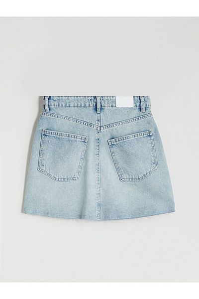 LC Waikiki Tight Fit Mini Jean Skirt