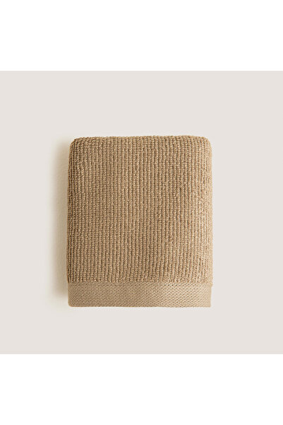 Chakra Carlın El Havlusu 30x50 Cm Haki