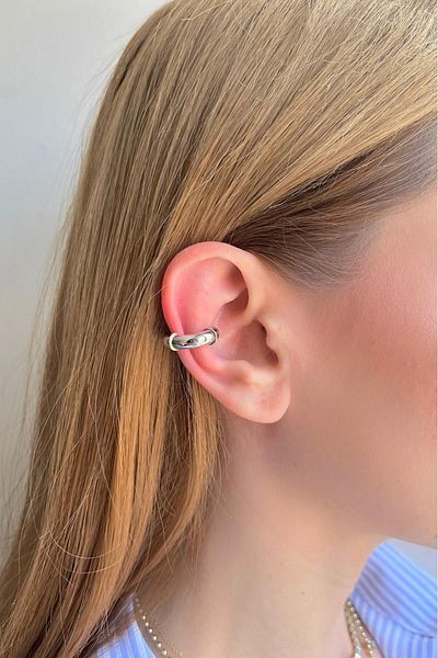 Bijou Luz Mix Color Ring Earcuff Cartilage Earrings