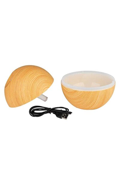 SIKS Umidificator de aer ® cu aromaterapie, LED multicolor, 130 ml, bej