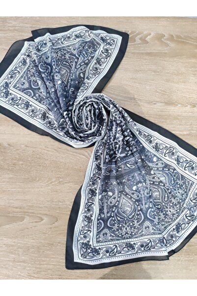 Mısırlı Etnik Desenli Pamuk Şal