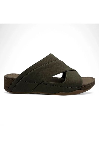 Sendal Arabian Sandals Al Hadaf Comfortable Slip-On Slippers for Everyday Wear