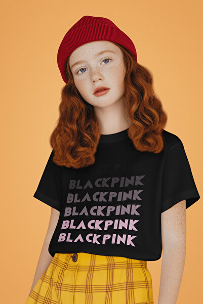 SEVBANO Blackpink Music Band Printed Unisex Kids T-Shirt (1-12 Years)