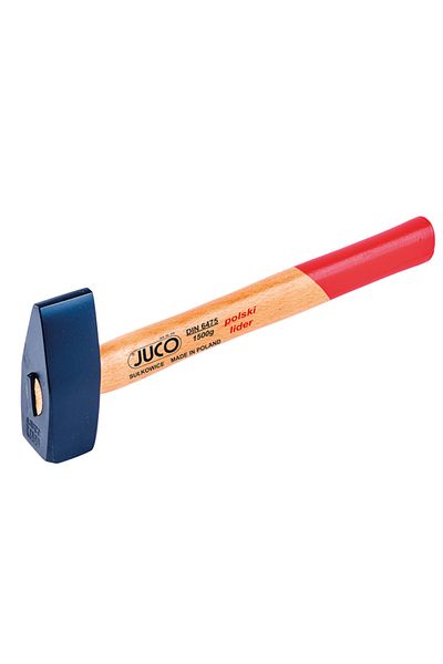 JuCo Ciocan Baros Ascutit Forjat Cu Maner Lemn 1500G