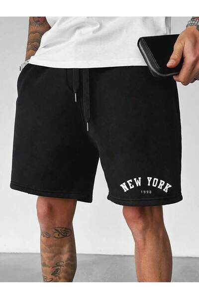 Adrift باي نيويورك 1998 قطن ممشط مطبوع مع جيوب