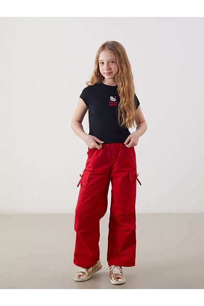 LC Waikiki Girl's Cotton Slim Fit