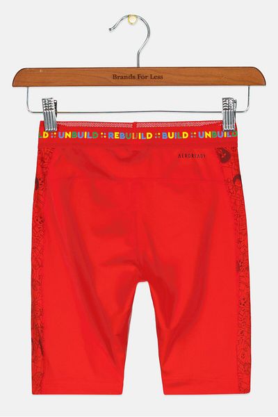 adidas Originals X Lego Kids Boy Sport Fit Training Tight Short, Red